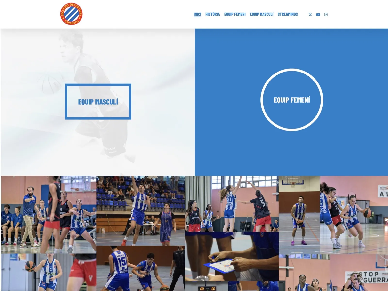 SD Espanyol · Web — imagen 3