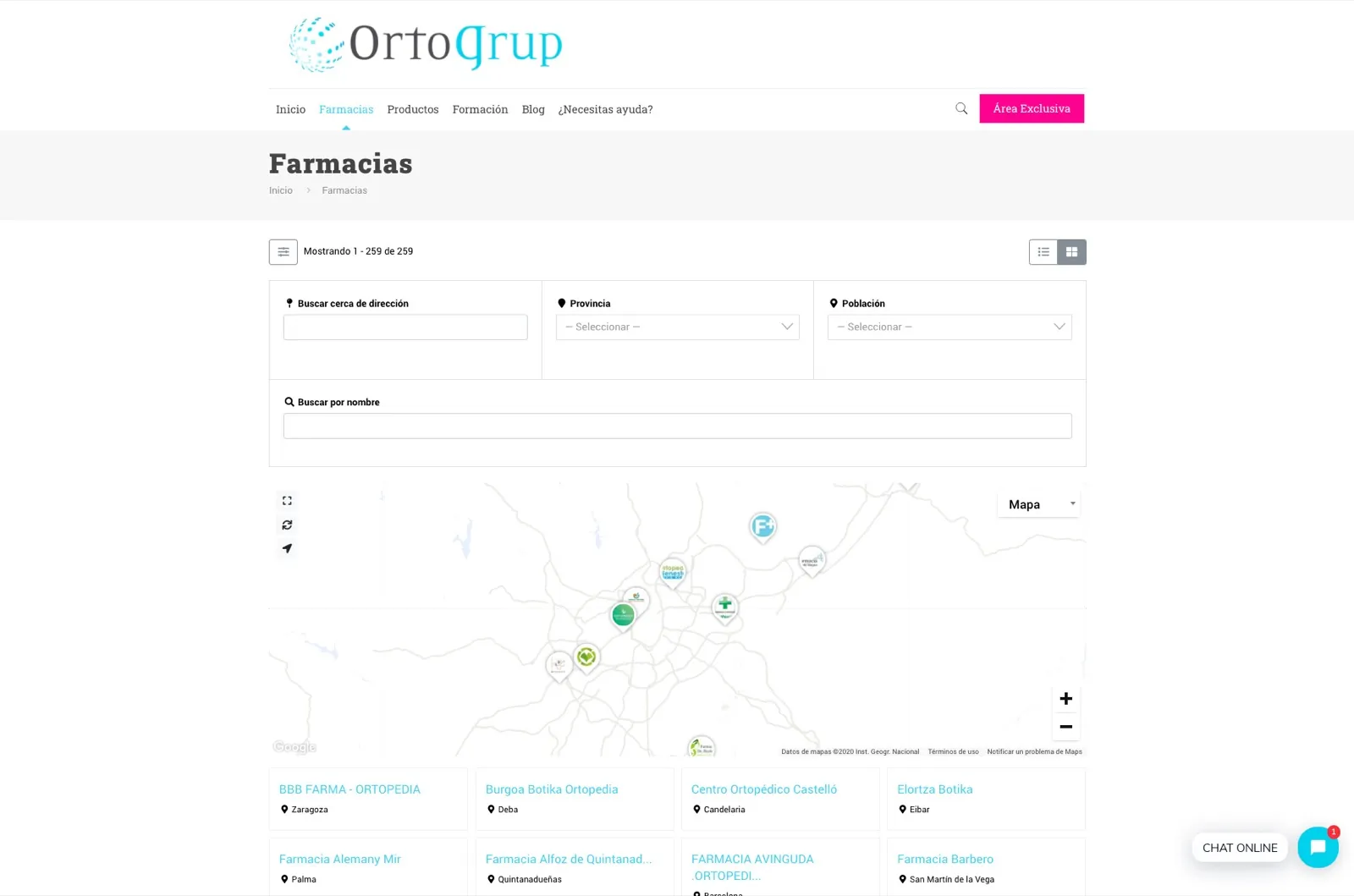 Ortogrup · Web platform — image 3