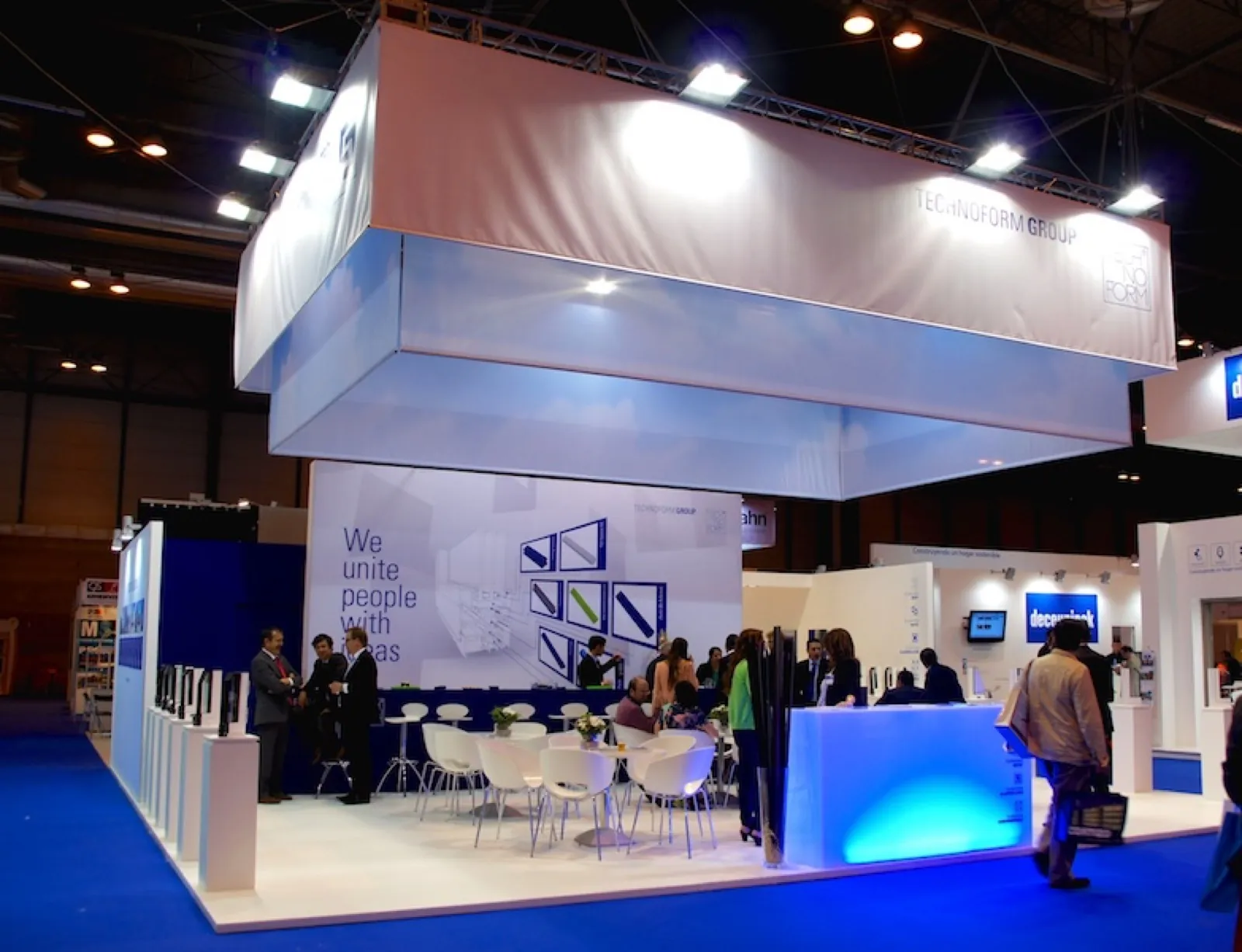 Technoform Bautec · Exhibition space at Veteco