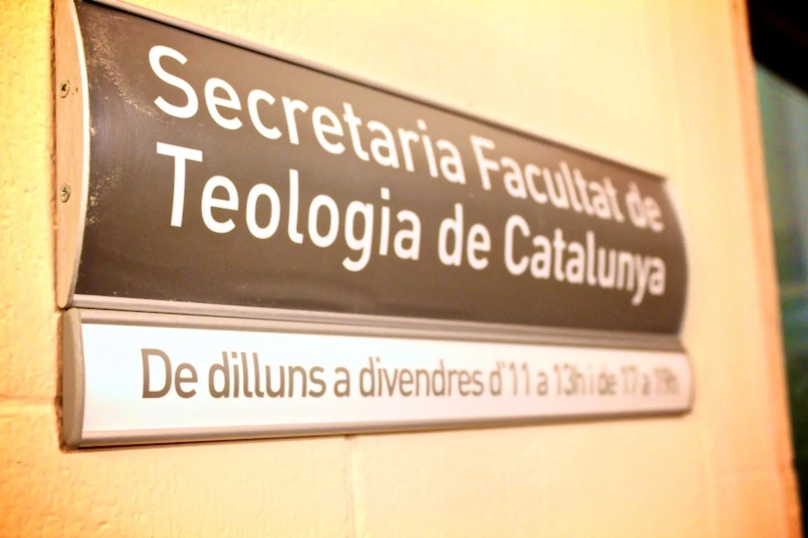 Seminari Barcelona · Signage — image 15