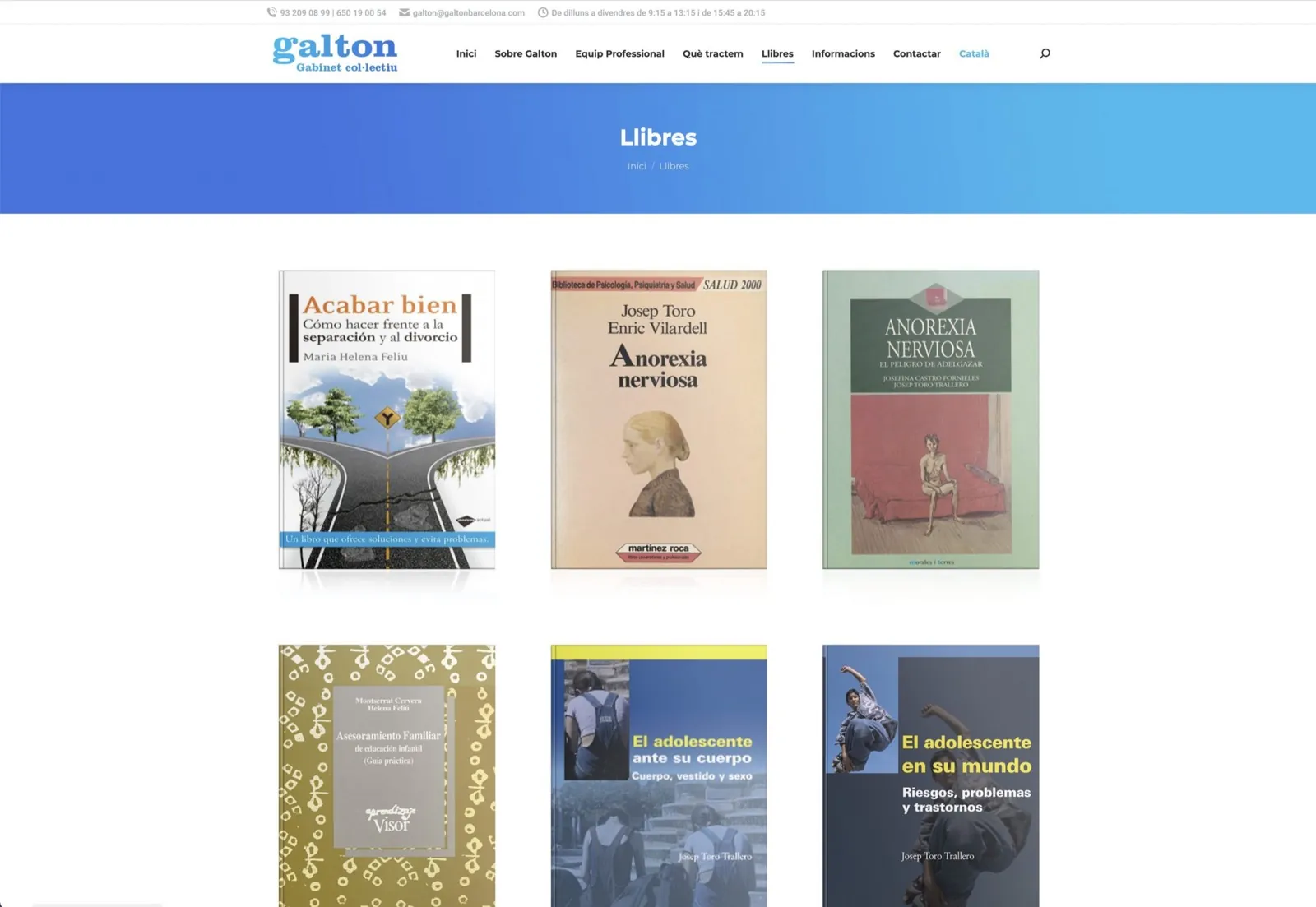 Galton Gabinet Col·lectiu · Web — imagen 4