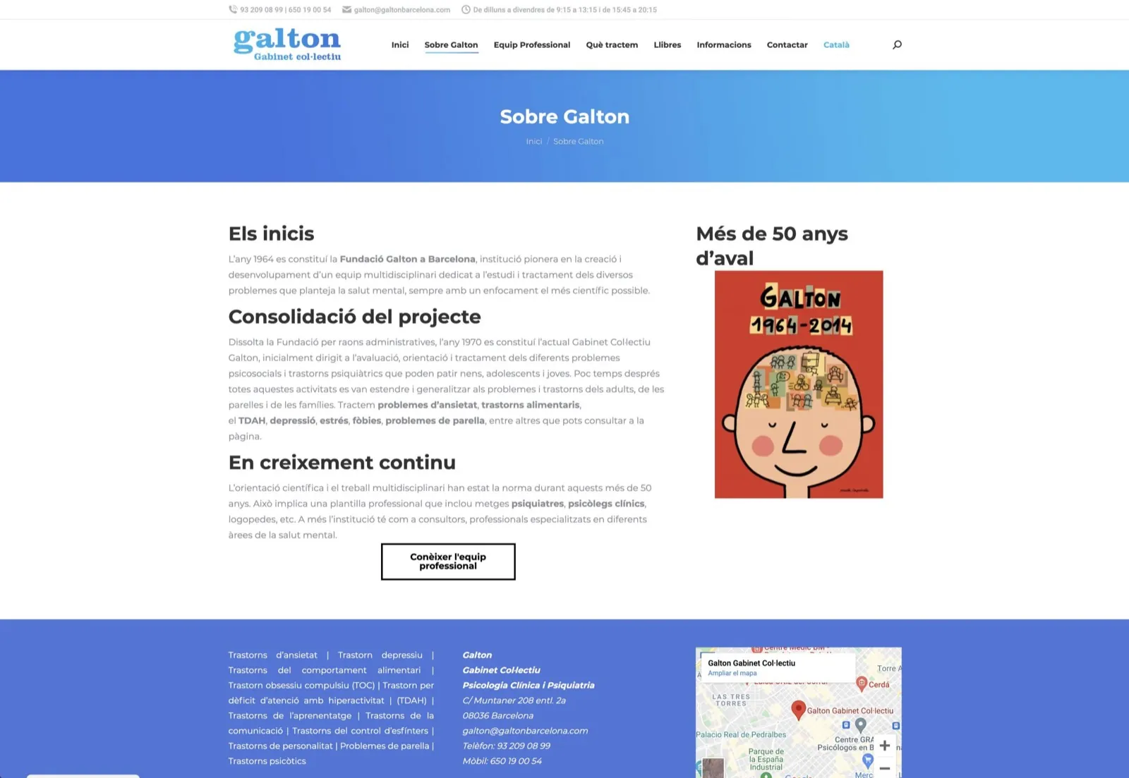 Galton Gabinet Col·lectiu · Web — imagen 5