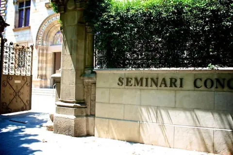 Seminari Barcelona · Señalética